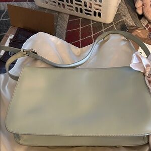 Sleek Mint Green Shoulder Bag-Furla
